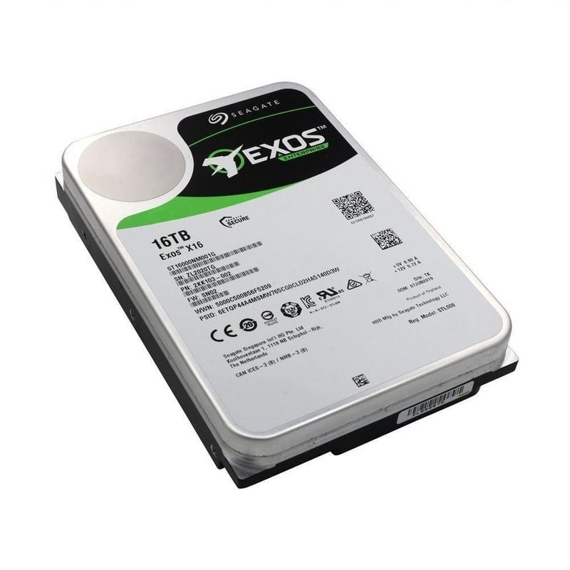 ST16000NM007G Seagate 16TB 7.2K RPM SAS 12GBPS 256MB Cache Enterprise Hard Drive | Refurbished