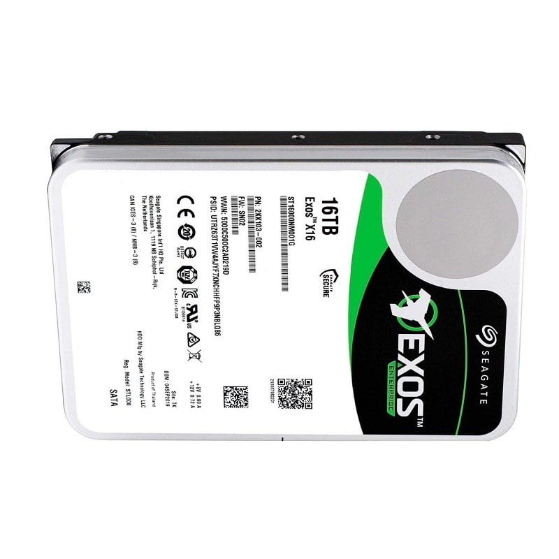 Seagate ST16000NM009G X16 16TB 7.2K RPM SAS 12GBPS 256MB Hard Drive | Refurbished | Dell OEM