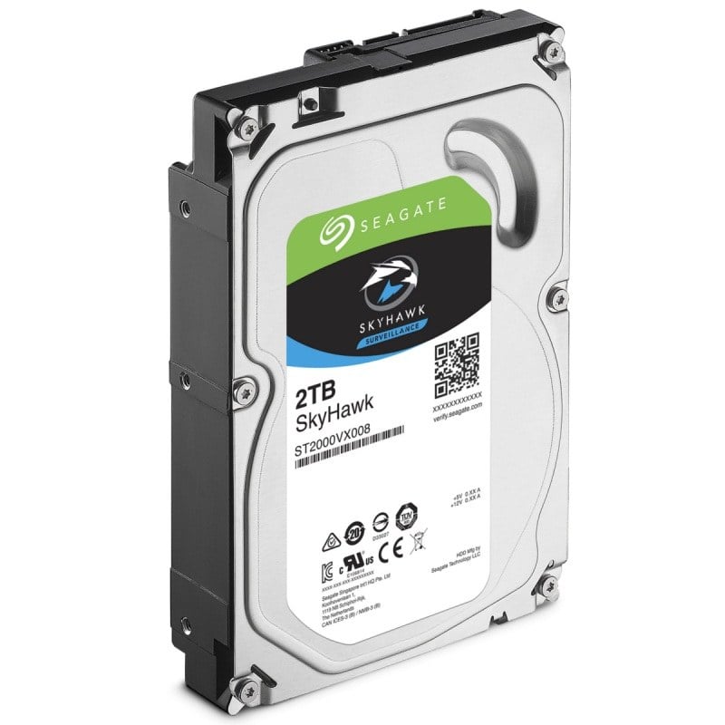 Seagate ST2000VX008 2TB 7.2K RPM HDD SATA-6GBPS Internal Skyhawk Surveillance | Refurbished