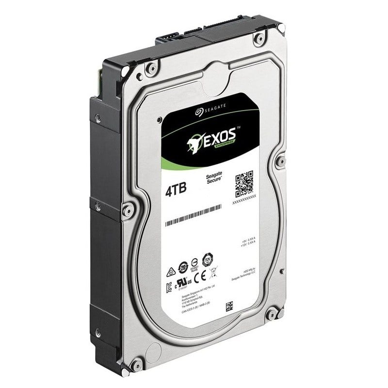 Seagate ST4000NM010B HD 4TB 7.2K RPM SATA 6GBPS 256MB 4KN SED Bare HDD | Refurbished