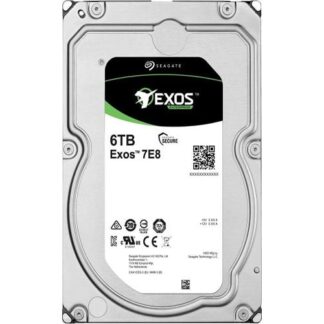 Seagate Exos 7E10 ST6000NM005B  6TB 4Kn SAS 12GB/s, 7.200 RPM, 256MB Cache and 2M MTBF for Enterprise, Data Centre Internal Hard Drive | Refurbished