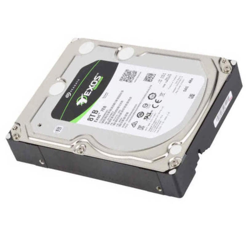 Seagate ST8000NM0065 Exos 7E8 8TB 7.2K RPM HDD SAS-12GBPS 256MB 4KN | New Bulk Pack