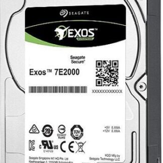 1VD130-136 Seagate Exos 7E2000 2TB 7.2K RPM SATA-6GBPS 128MB Buffer 2.5inch Hard Disk Drive. Refurbished.