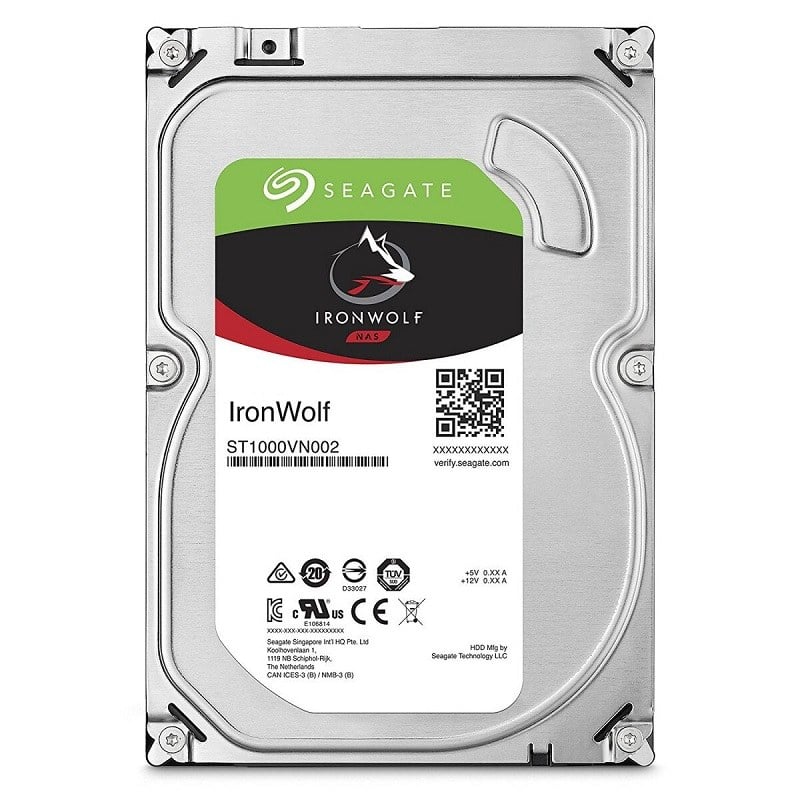Seagate 2JH101-500 IronWolf Sata-6Gbps 12TB 7.2KRPM HDD 3.5Inch Internal | Brand New 3 Years Warranty