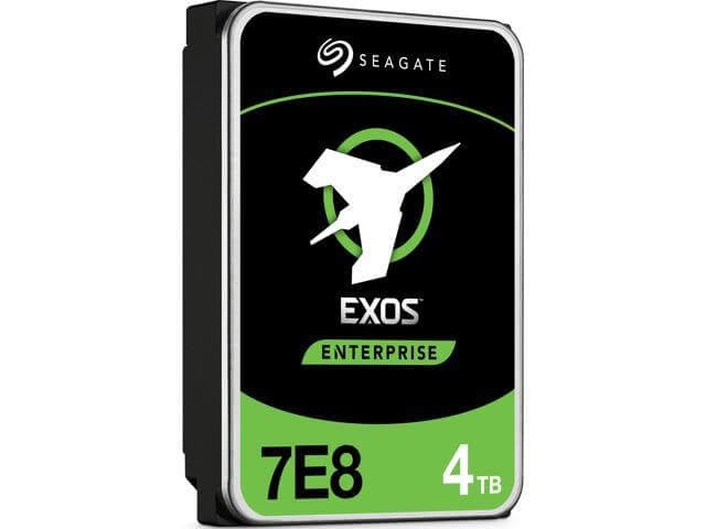 Seagate ST4000NM011A Exos 7E8 4TB 7.2K RPM SAS 12GBPS 512e Hard Drive | Refurbished