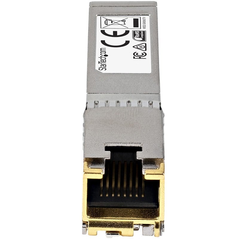 StarTech J8177C10PKST 1Gbps 1000Base-T Copper RJ-45 Connetor SFP Transceiver | New Retail Factory Sealed