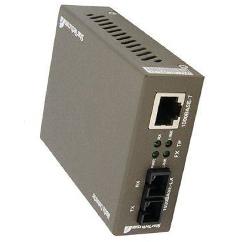 MCMGBSC15 Startech 1000 Mbps Gigabit Single-Mode Fiber Ethernet Transceiver/Media Converter | Brand New 3 Years Warranty