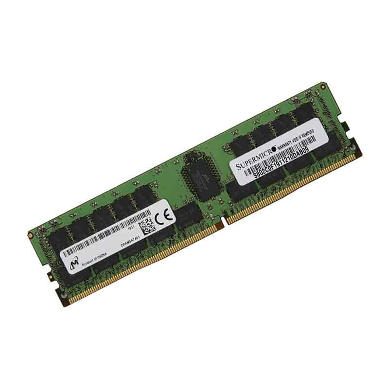 Supermicro MEM-DR416LD-ER32 16GB (1x16GB) 3200MHz Pc4-25600 Cl22 Ecc Registered Dual Rank X8 1.2v DDR4 SDRAM 288-Pin Rdimm Memory Module | Brand New 3 Years Warranty | Micron Oem