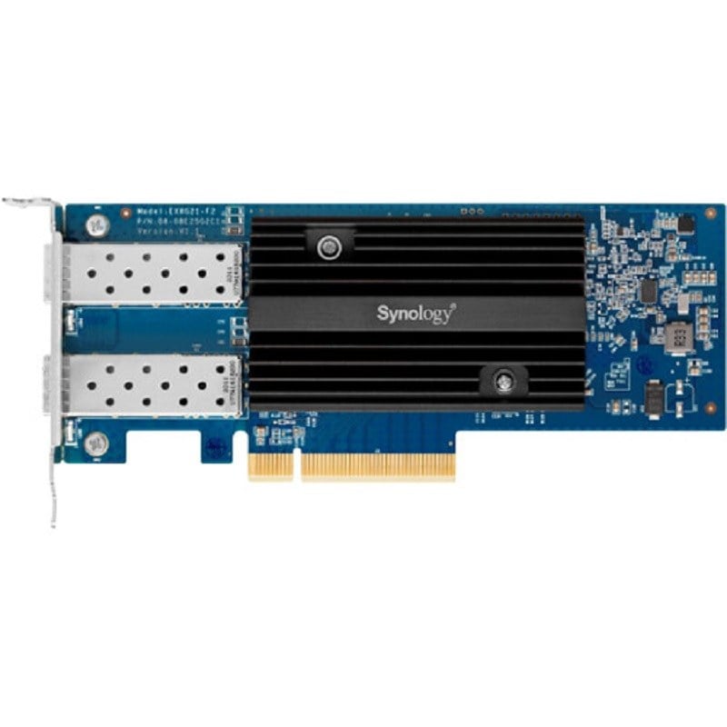 Synology E25G21-F2 Dual-port 25GBPS Adapter PCI Express 3.0 x8 | Brand New 3 Years Warranty