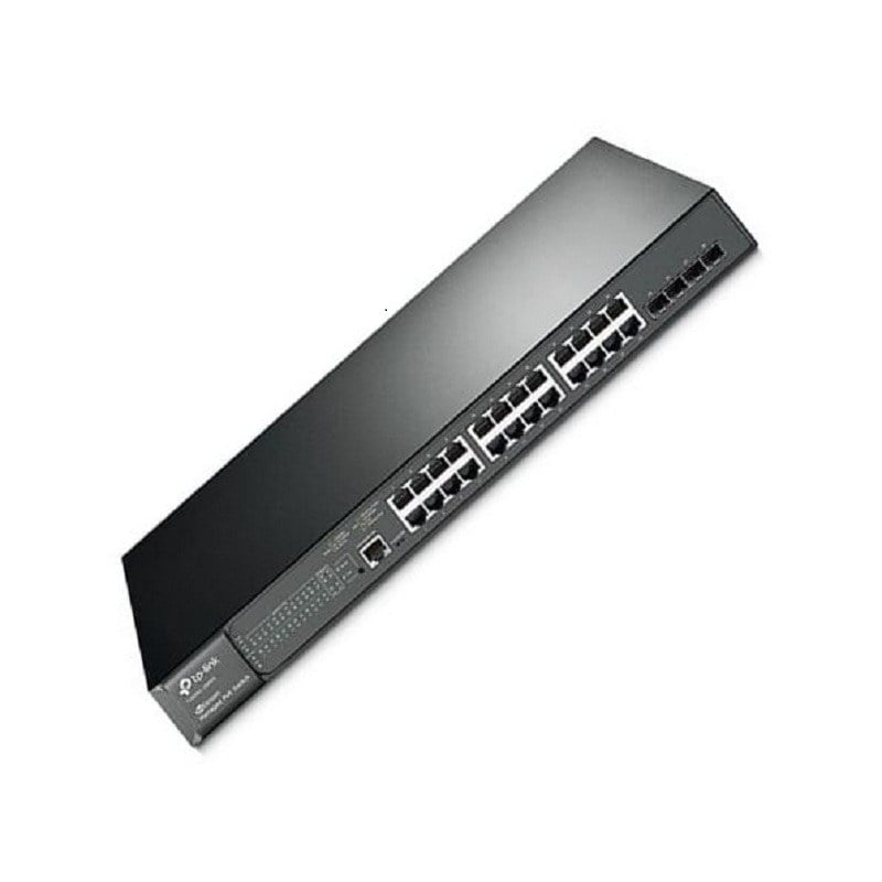 TP-Link T2600G-28MPS 24 Ports Managed Switch L2 24 Port PoE+ Gigabit | Refurbished