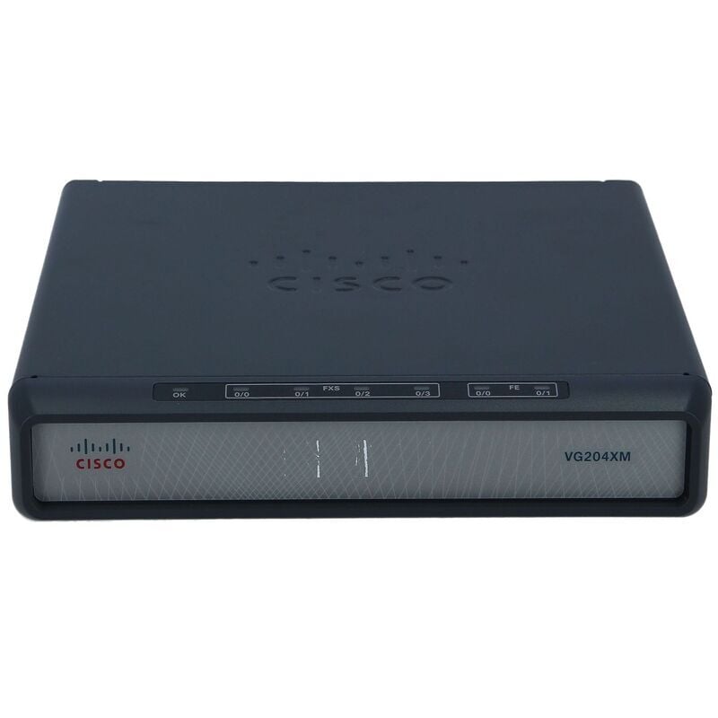 Cisco VG204XM VOIP Phone Adapter Analog Voice Gateway Fast Ethernet | Refurbished