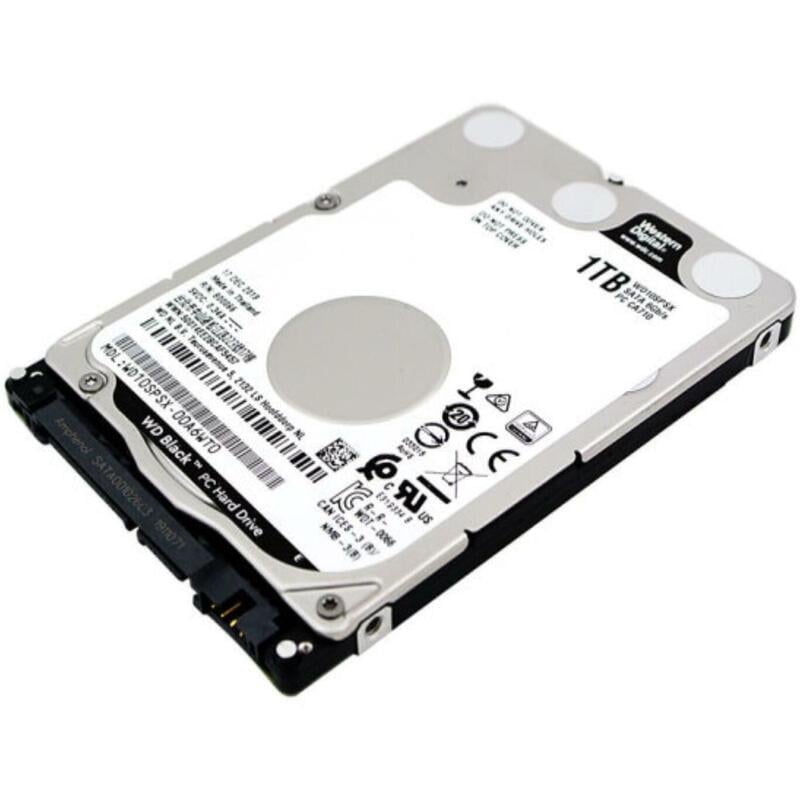 thumbnail image 2 of Bipra 1TB SATA 6Gb/s 16MB Cache 2.5-Inch Internal Hard Drive – WD10JUCT, 9.5mm, For Laptop – Open Box 2 of 6
