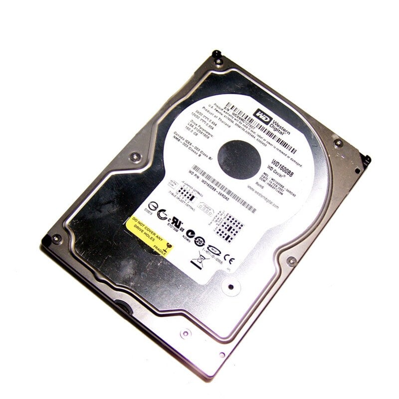 Western Digital WD1600BB 160GB Hard Drive 7.2K RPM IDE Ultra ATA100 40PIN 2MB Hard Drive | Refurbished