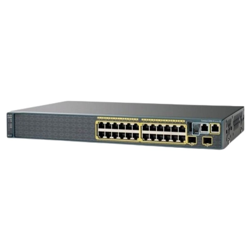 WS-C2960-24LC-S Cisco Manageable Switch Fast Ethernet Rack Mountable | New Factory Sealed