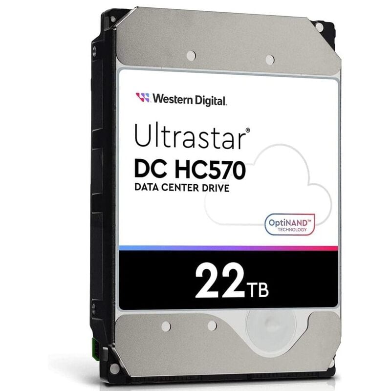 Western Digital 0F48055 22TB 7.2K RPM HDD SAS-12GBPS Ultrastar Dc Hc570 512MB Buffer 512e | Brand New 3 Years Warranty | Dell OEM