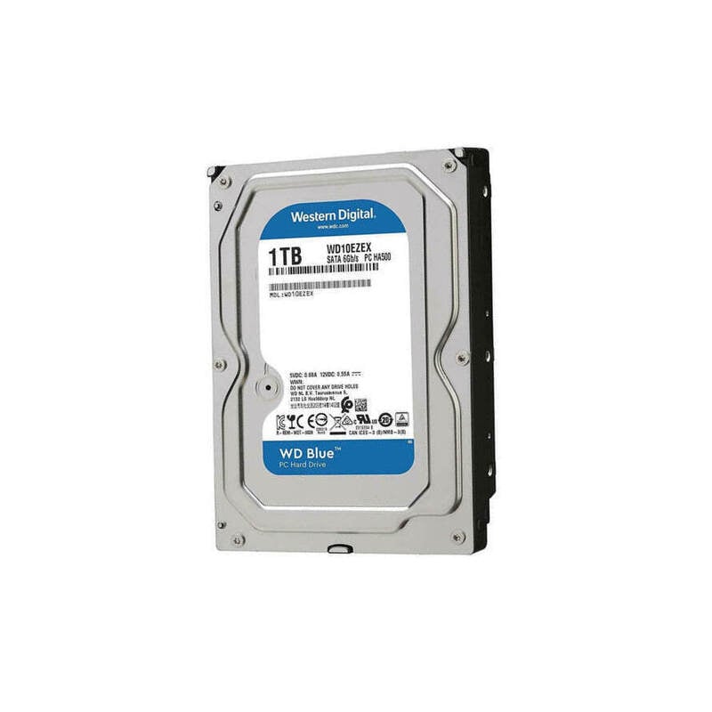 Western Digital WD10EZEX 1TB 7.2K RPM 64MB Buffer Form Factor SATA 6GBPS Hard Drive | New Bulk Pack