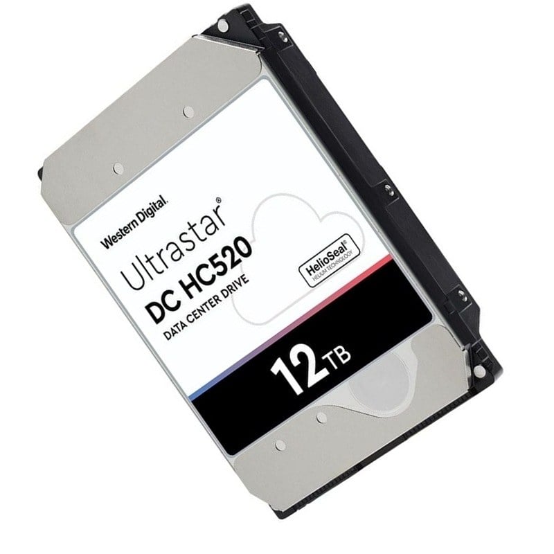 Western Digital HUH721212AL5204 12TB 7.2K RPM HDD SAS 12GBPS 256MB Internal | Brand New