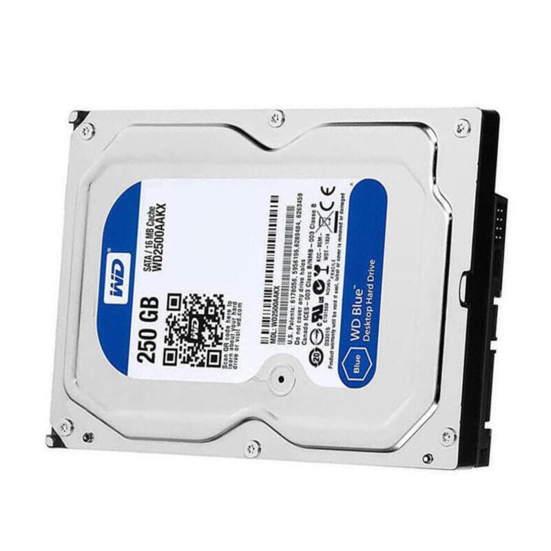 WD2500AAKX Western Digital 250GB Hard Drive Caviar Blue 7.2K RPM SATA 6GBPS 16MB | Refurbished