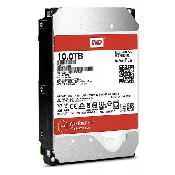 WD101KFBX Western Digital 10TB SATA Hard Drive | Refurbished