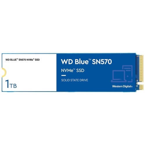 WDS100T3B0C Western Digital Blue Sn570 Nvme 1TB PCI-E Internal SSD | New Bulk Pack